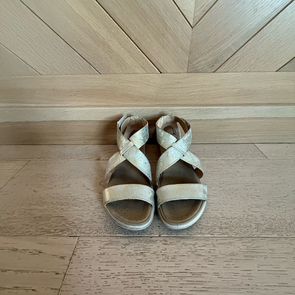 Ecco Gold Sandals